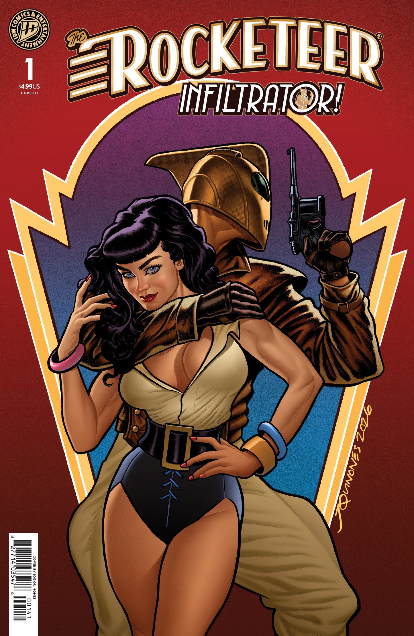 THE ROCKETEER: INFILTRATOR! #1 QUINONES VAR