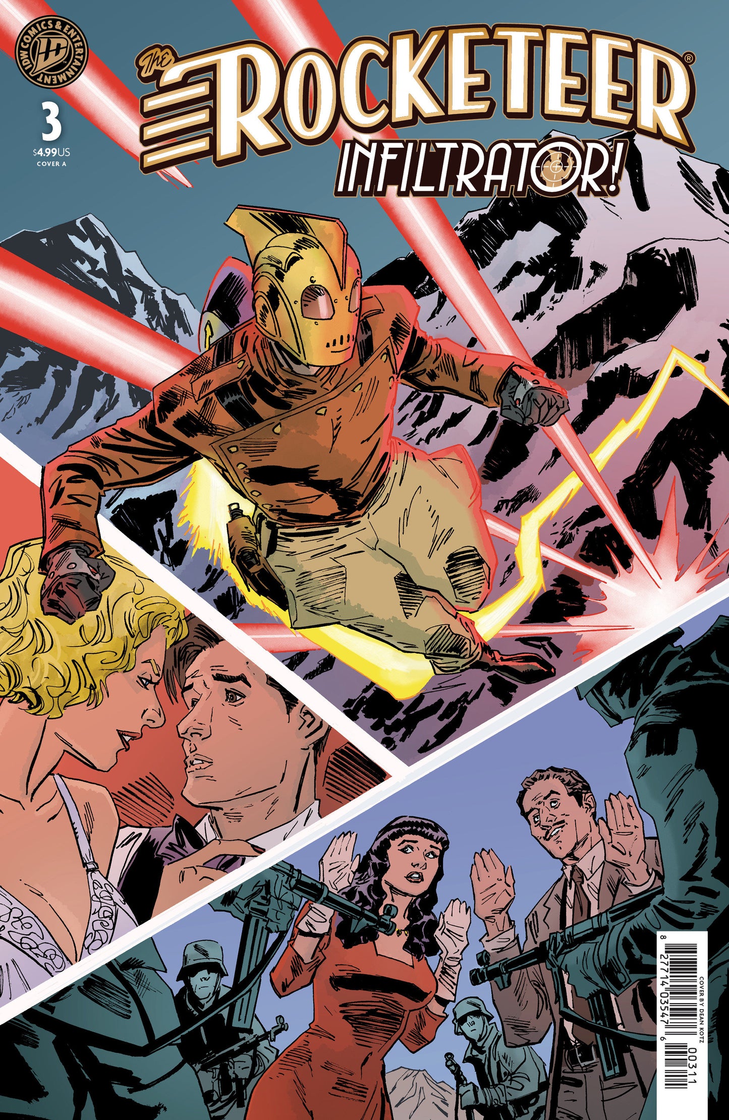 The Rocketeer: Infiltrator! #3 MAIN CVR