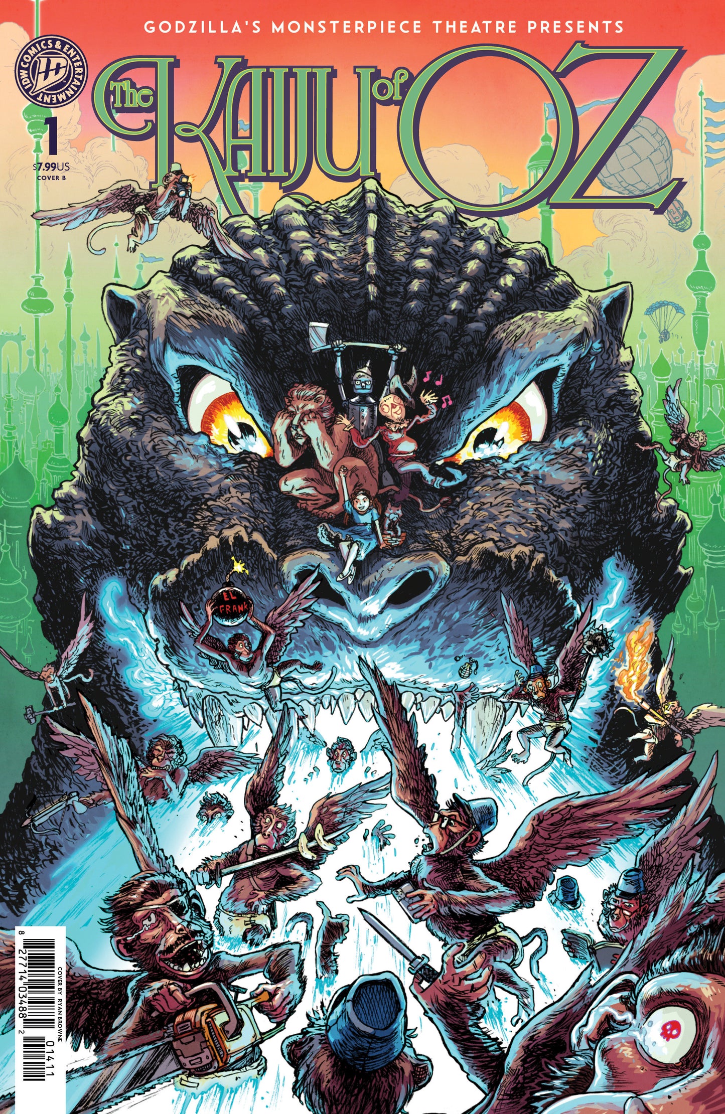 Godzilla’s Monsterpiece Theatre Presents: The Kaiju of Oz BROWNE VAR