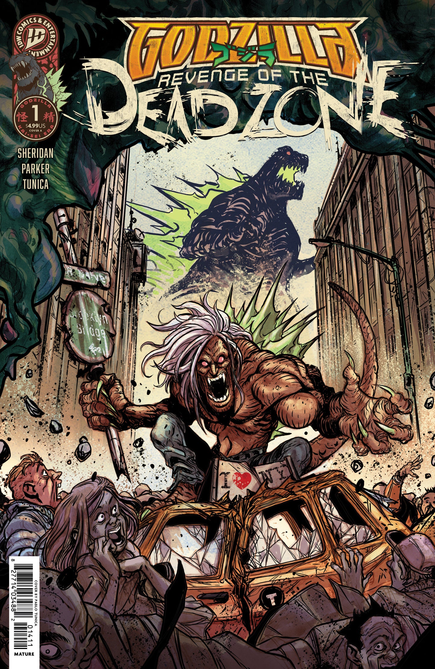 Godzilla: Revenge of the Deadzone [Kai-Sei Era] #1 Cover A (Tunica)