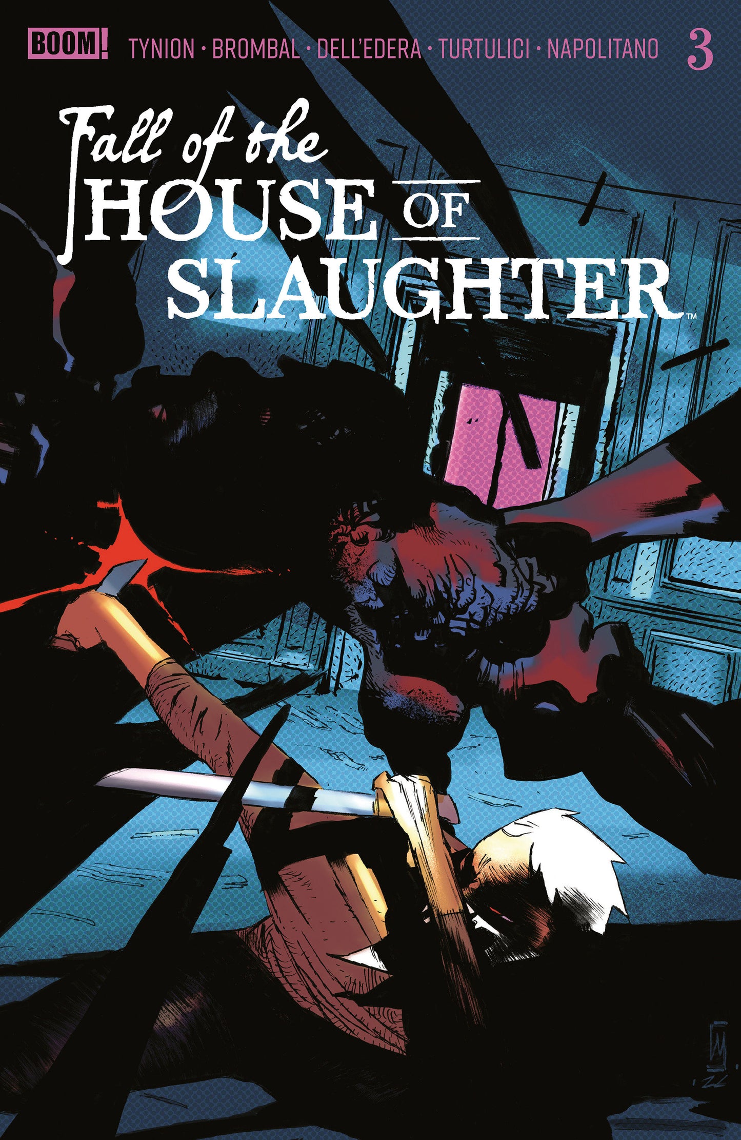 FALL OF THE HOUSE OF SLAUGHTER #3 B DELL'EDERA VAR