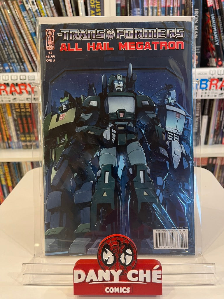 TRANSFORMERS ALL HAIL MEGATRON #5 MAIN CVR