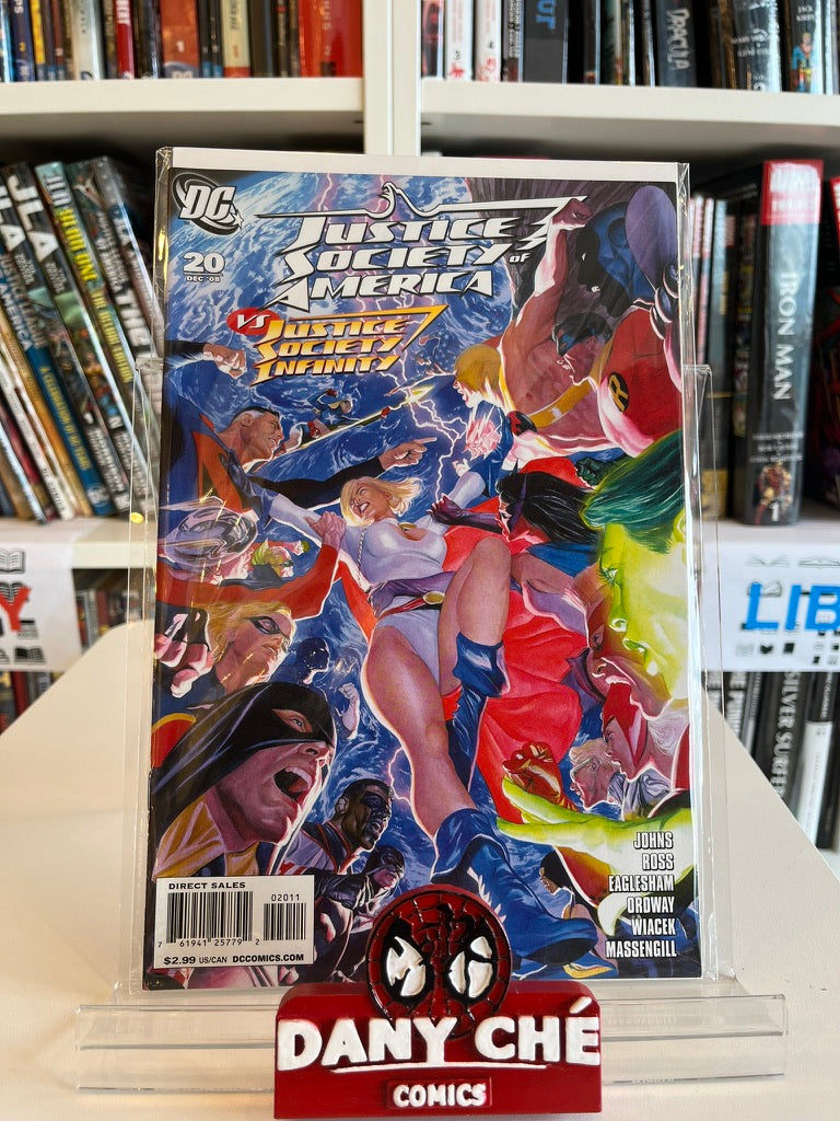 JUSTICE SOCIETY OF AMERICA #20 MAIN CVR