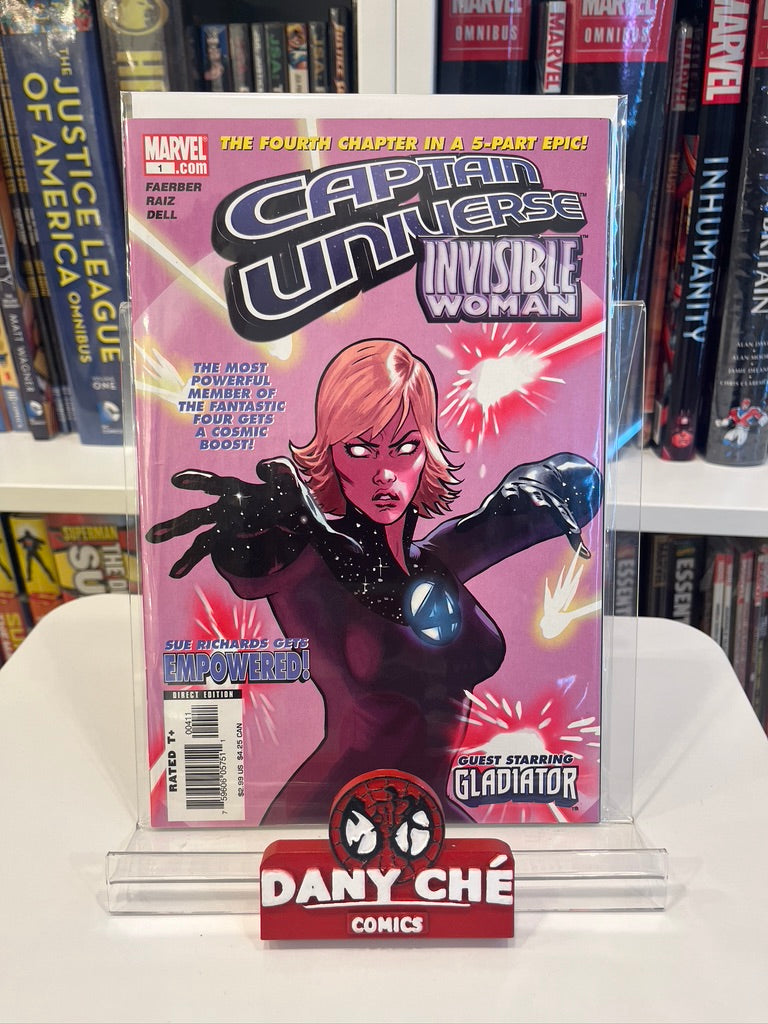 CAPTAIN UNIVERSE (SET OF 5) - UNIVERSAL HEROES STORY ARC