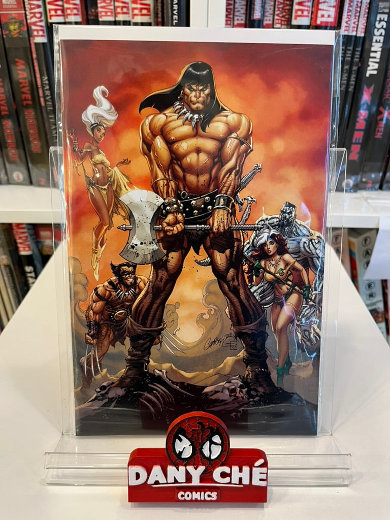 CONAN THE BARBARIAN #1 UNKNOWN COMICS J.SCOTT CAMPBELL VIRGIN VAR