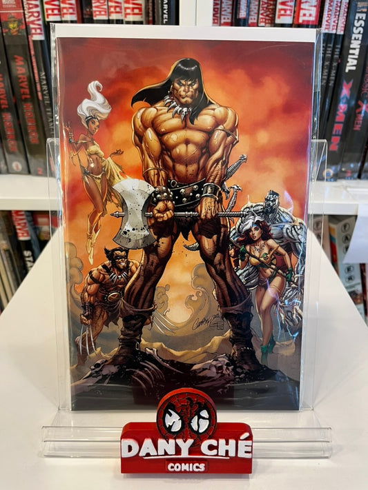 CONAN THE BARBARIAN #1 UNKNOWN COMICS J.SCOTT CAMPBELL VIRGIN VAR