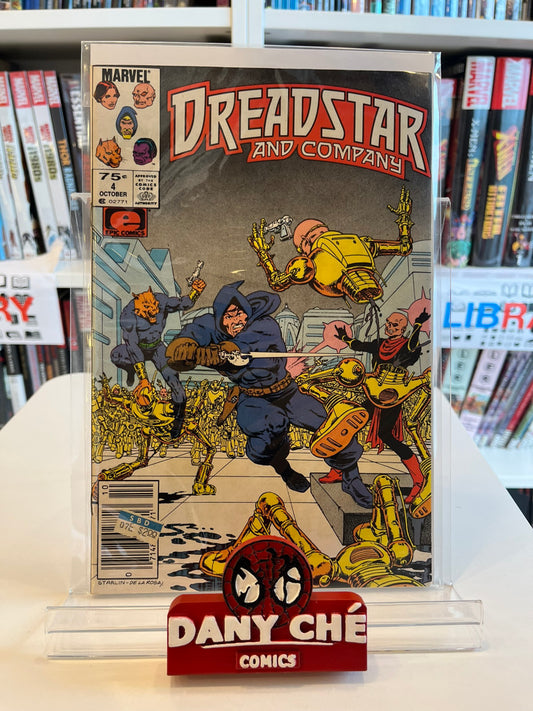 DREADSTAR AND COMPANY #4 MAIN CVR