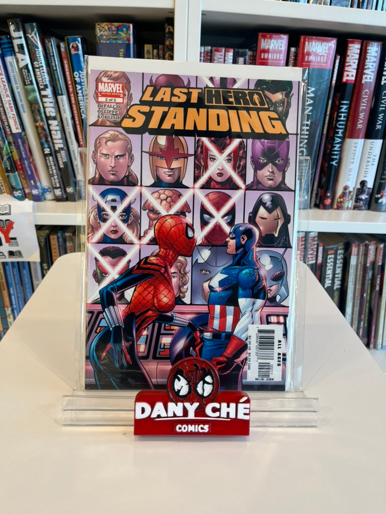 LAST HERO STANDING #1-#5 (COMPLETE SET OF 5)