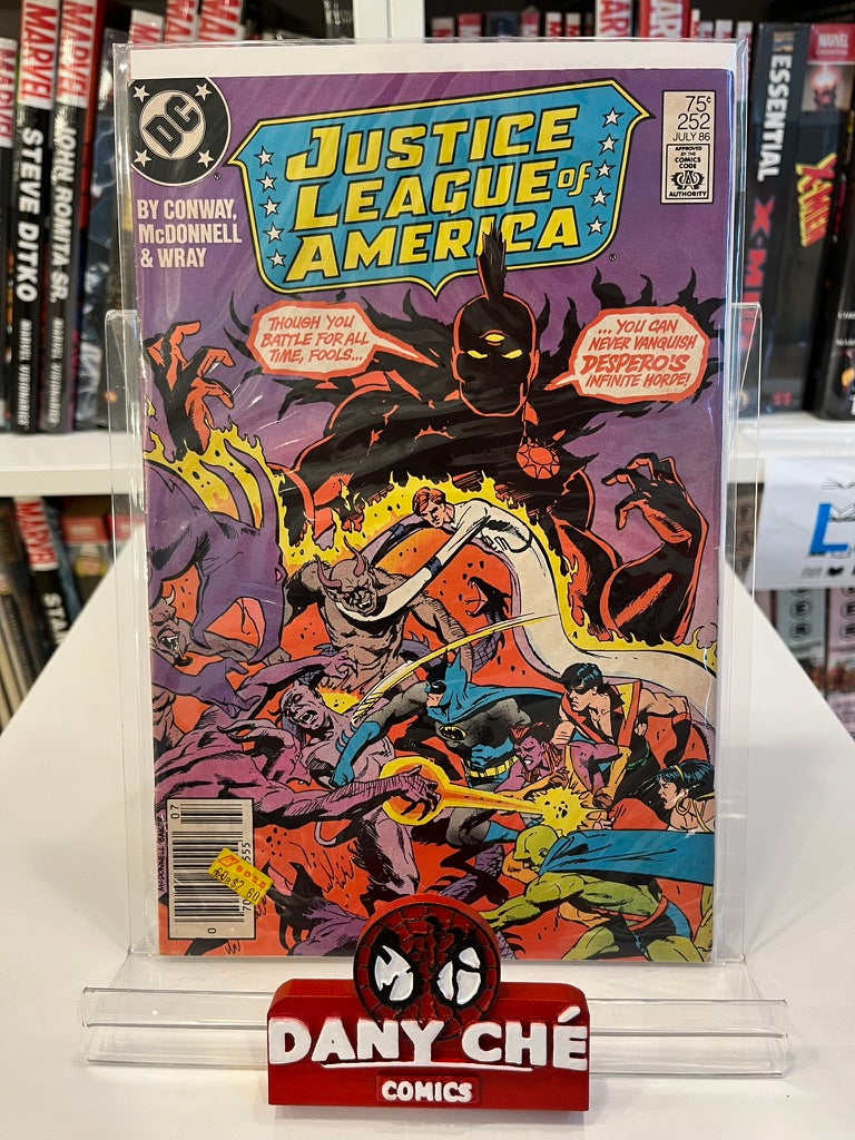 JUSTICE LEAGUE OF AMERICA #252