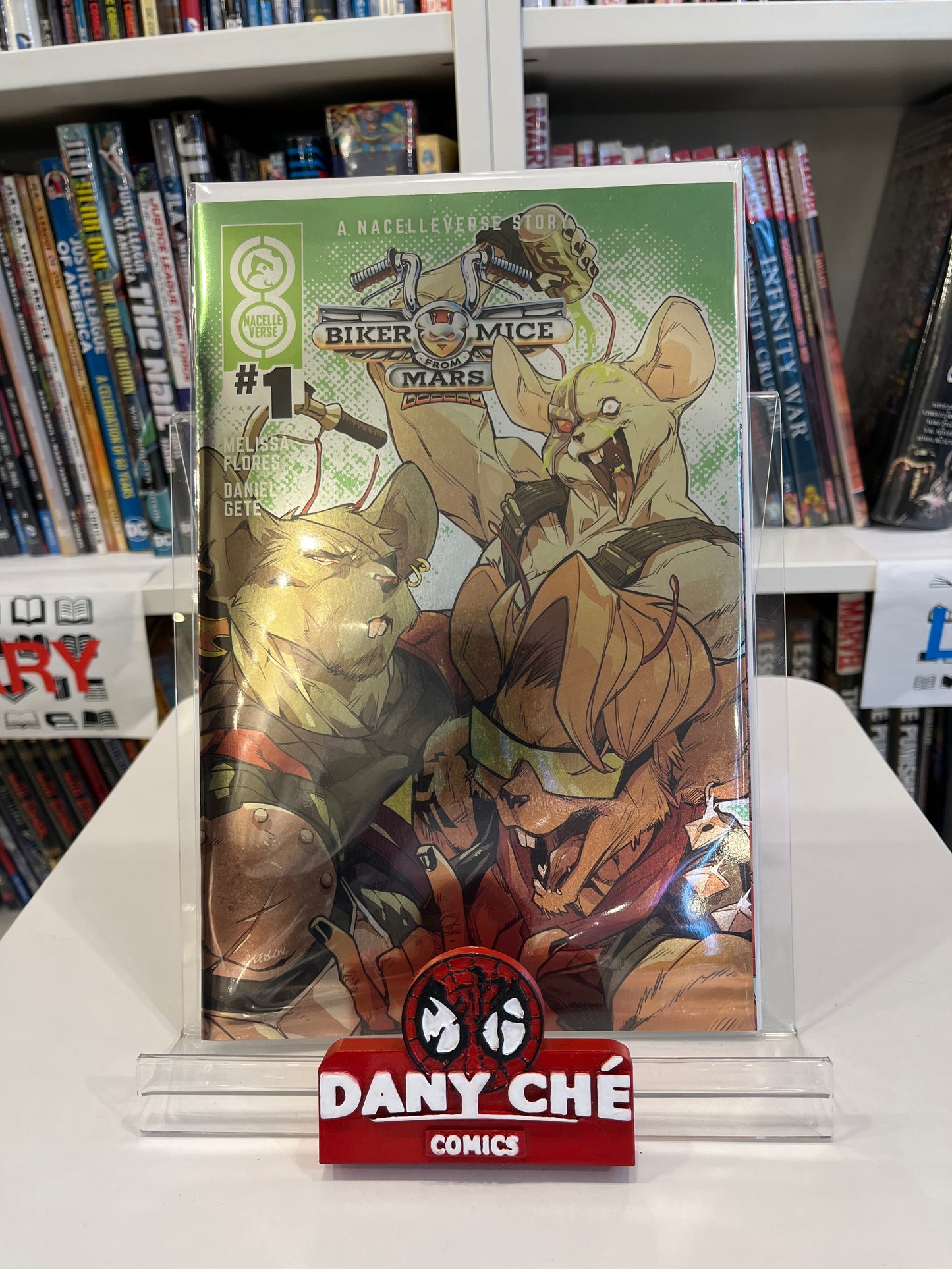BIKER MICE FROM MARS #1 CVR E FOIL KERSCHL