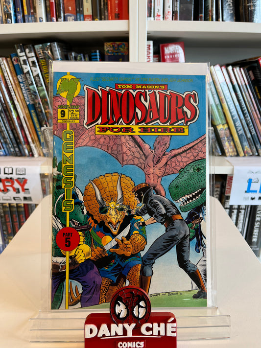 DINOSAURS FOR HIRE #9 MAIN CVR