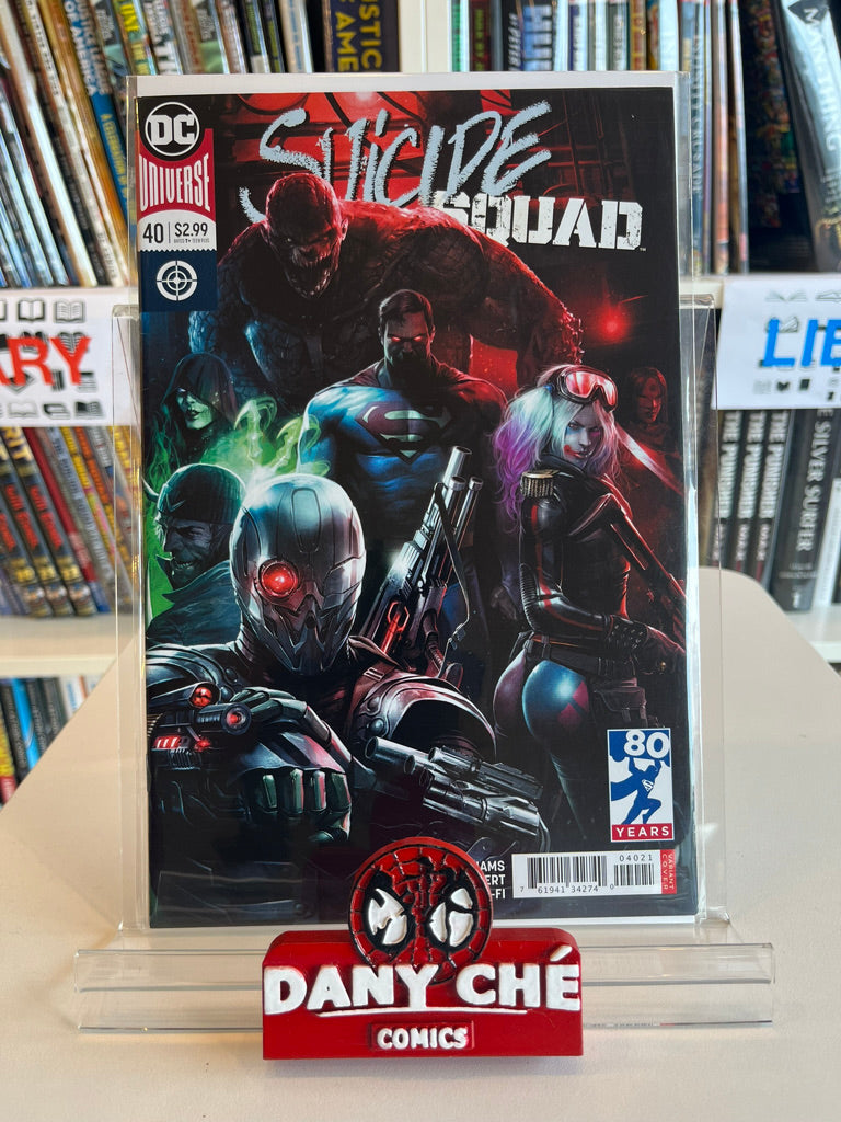 SUICIDE SQUAD #40 FRANCESCO MATTINA SUPERMAN 80TH ANNIVERSARY VAR