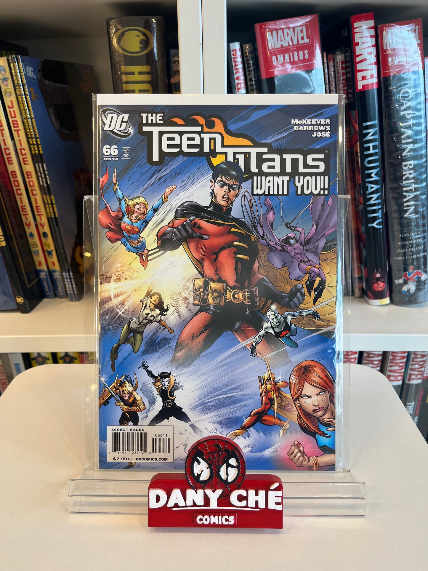 TEEN TITANS ON THE CLOCK ARC ( SET OF 7)