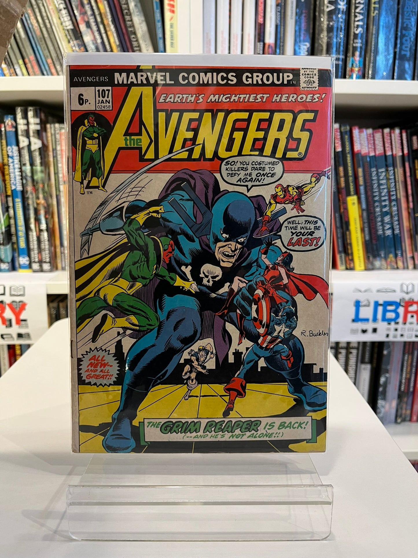 Avengers #107