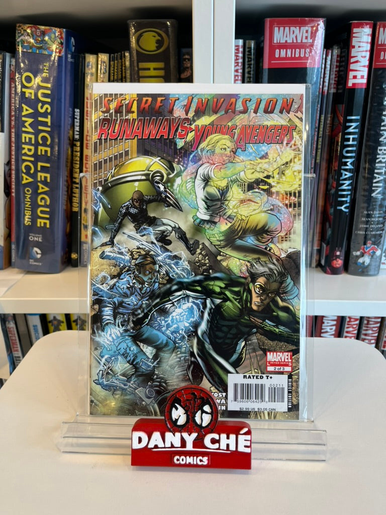 SECRET INVASION : RUNAWAYS/YOUNG AVENGERS COMPLETE (SET OF 3)