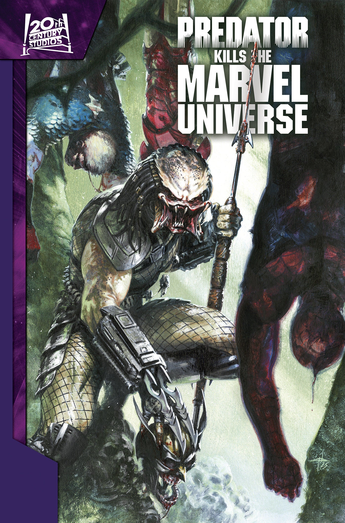 Predator Kills The Marvel Universe Omnibus Gabriele Dell'Otto Cover (HC)