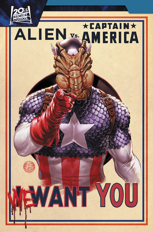 ALIEN VS. CAPTAIN AMERICA (TP)