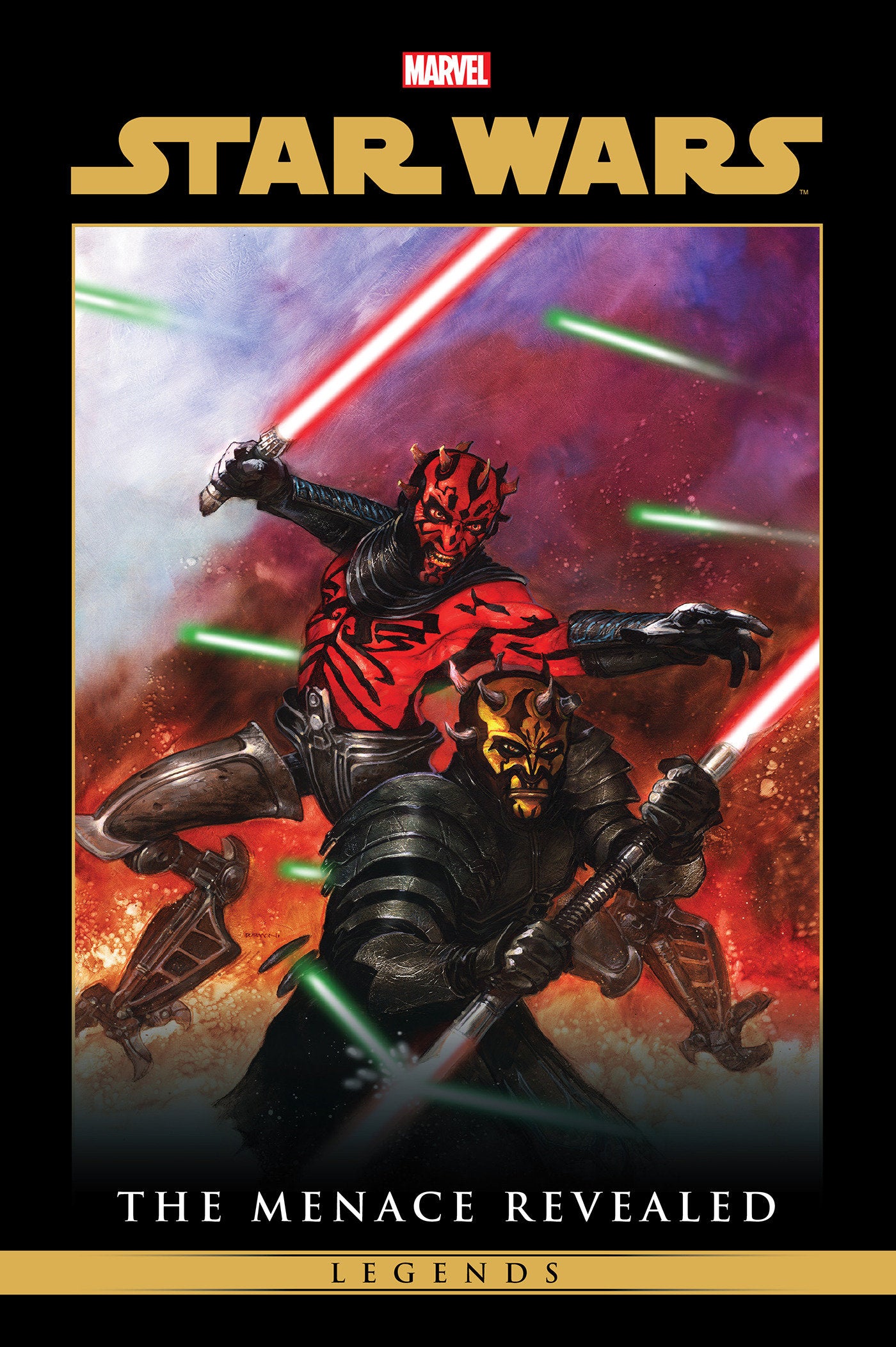 Star Wars Legends: The Clone Wars Omnibus Vol. 1 Dave Dorman Cover (HC)