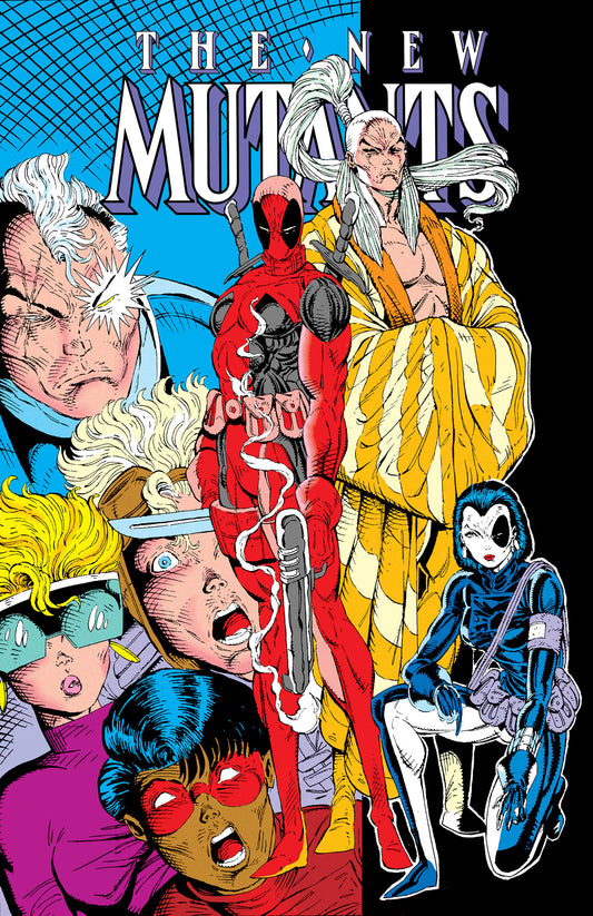 New Mutants Omnibus Vol. 4 Rob Liefeld Deadpool Cover [DM Only]