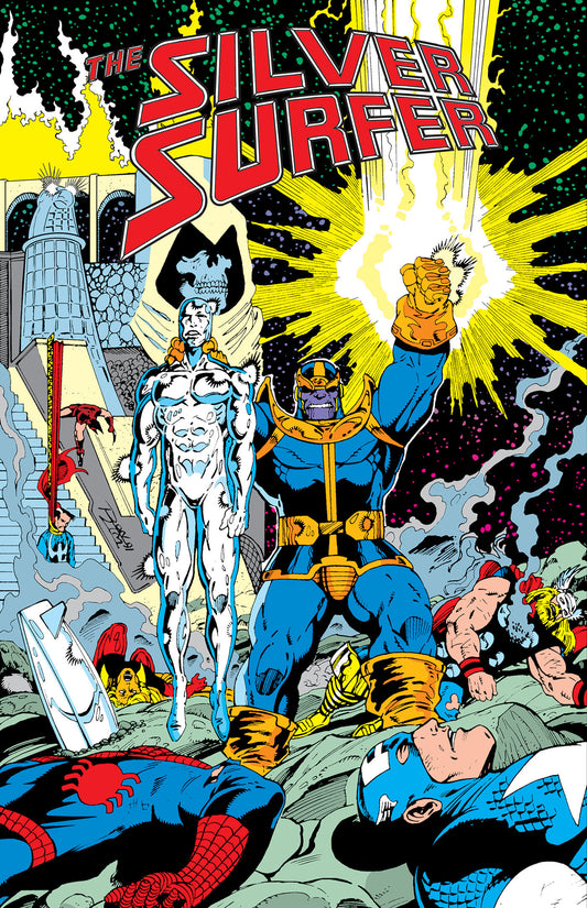 SILVER SURFER: THE INFINITY GAUNTLET OMNIBUS RON LIM INFINITY GAUNTLET CVR (HC)