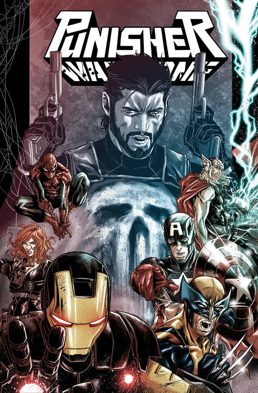 Punisher: Enter The War Zone Omnibus Marco Checchetto Cover (HC)