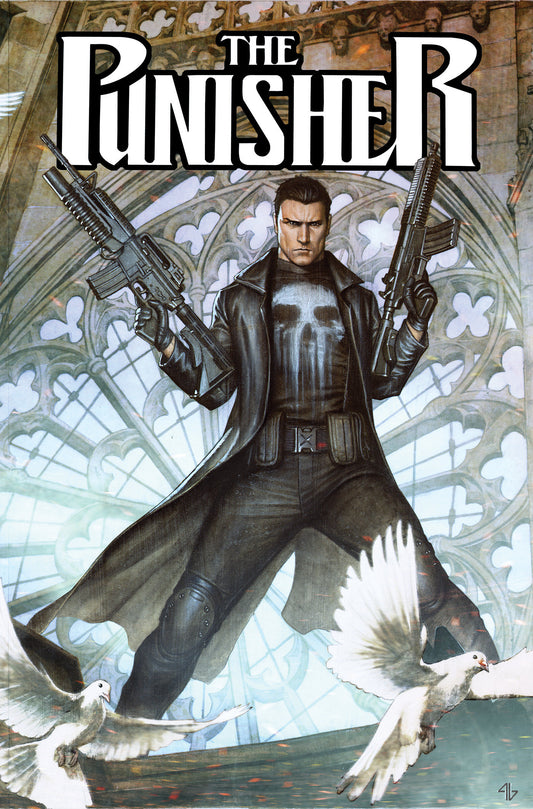Punisher: Enter The War Zone Omnibus Adi Granov Cover [DM Only] (HC)