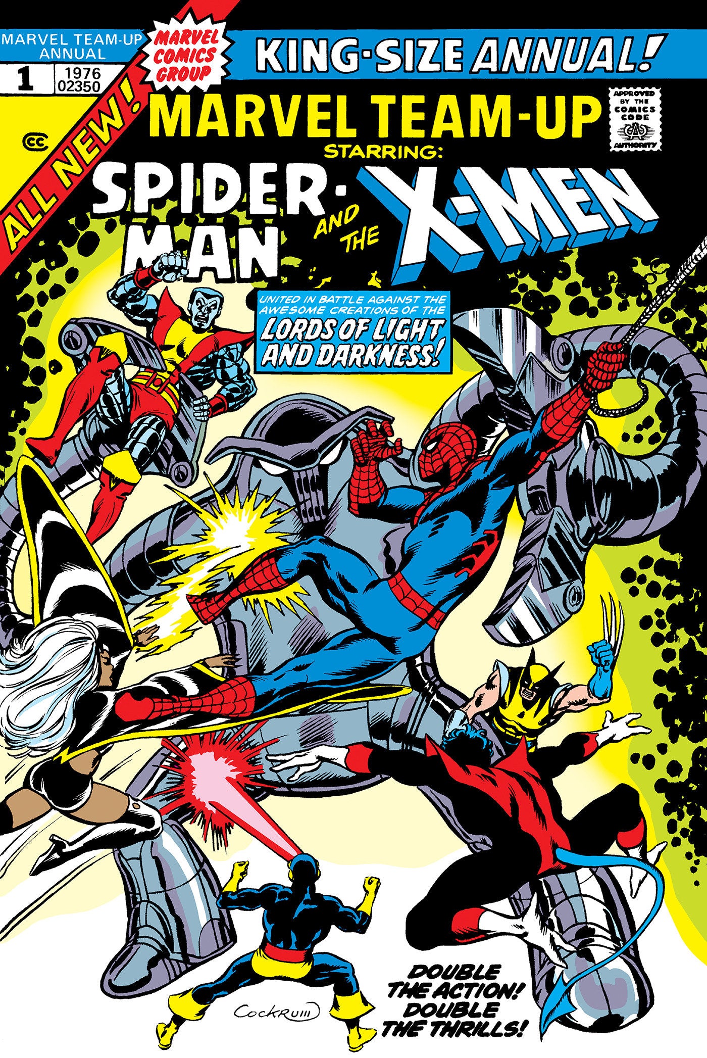 Marvel Team-Up Omnibus Vol. 2 Dave Cockrum Cover (HC)