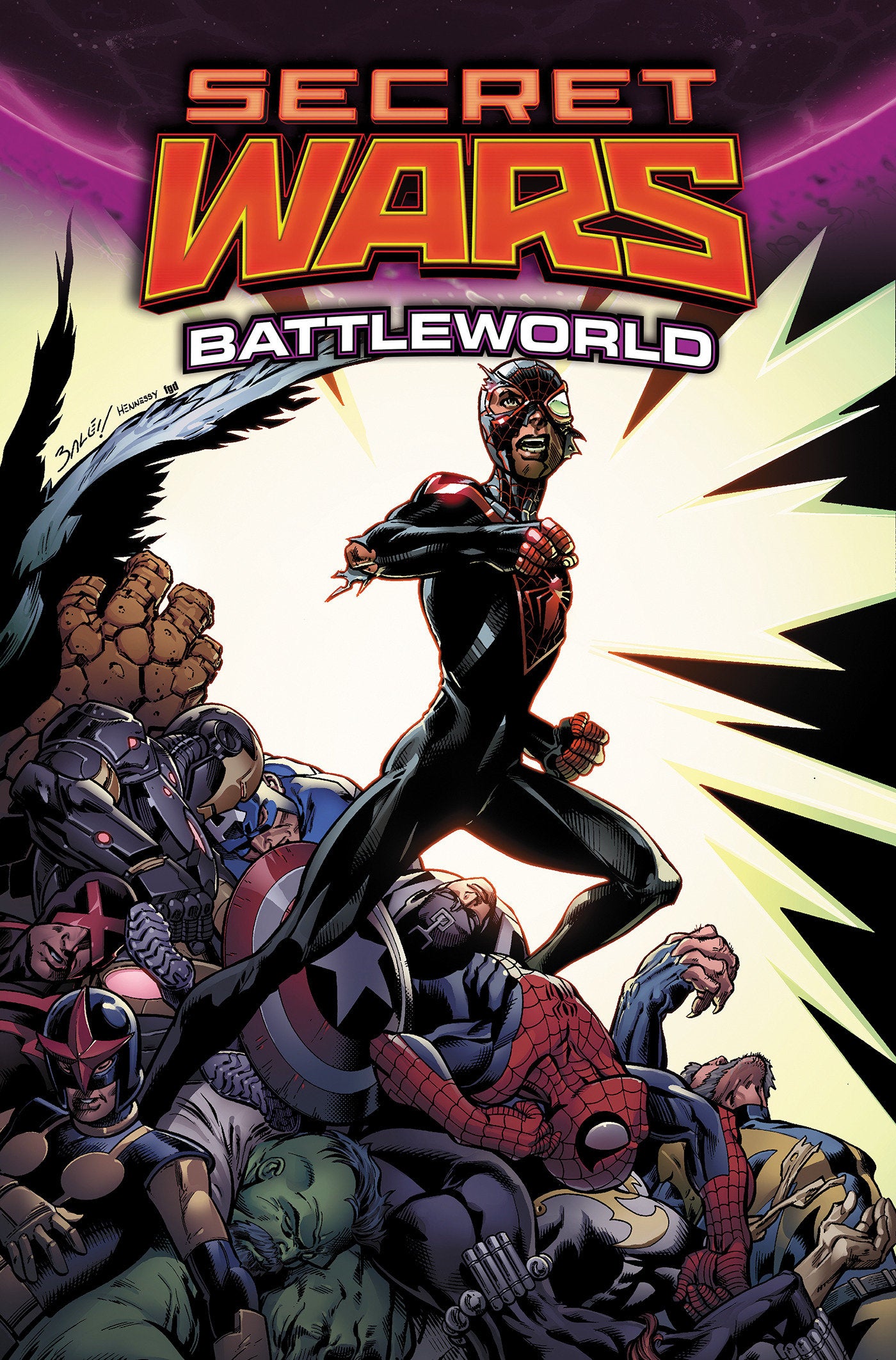 Secret Wars: Battleworld Omnibus Vol. 4 Mark Bagley Cover (HC)