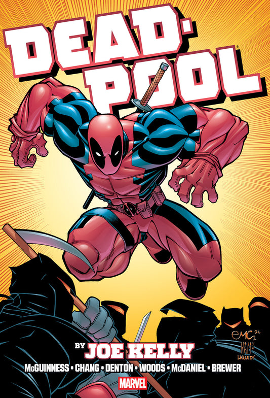 Deadpool By Joe Kelly Omnibus Ed Mcguinness Ninja Cover [New Printing, DM Only] (HC)