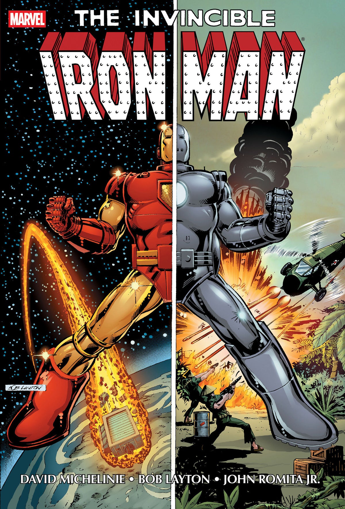 Iron Man By Michelinie, Layton & Romita Jr. Omnibus Vol. 1 Bob Layton Cover [New Printing, DM Only] (HC)