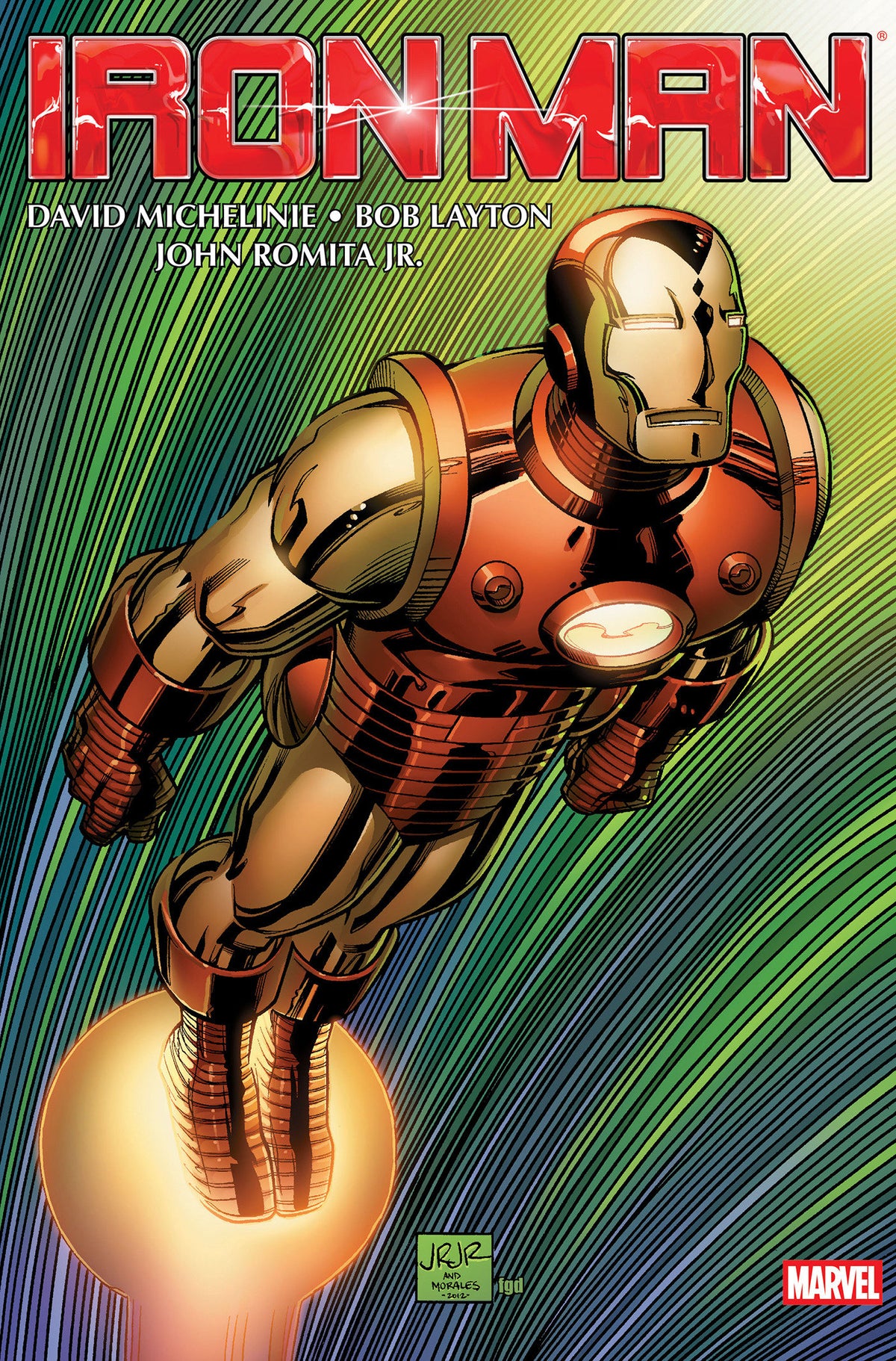 Iron Man By Michelinie, Layton & Romita Jr. Omnibus Vol. 1 John Romita Jr. Cover [New Printing] (HC)