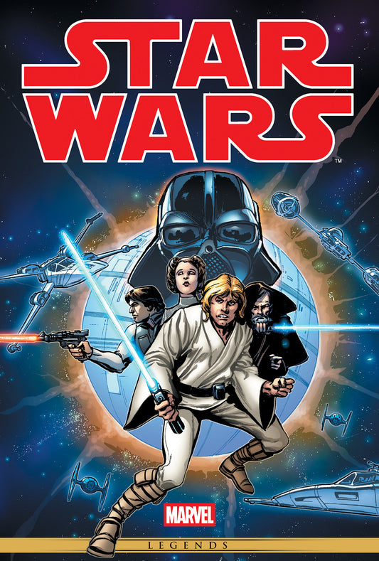 Star Wars: The Original Marvel Years Omnibus Vol. 1 Greg Hildebrandt Cover [New Printing, DM Only] (HC)