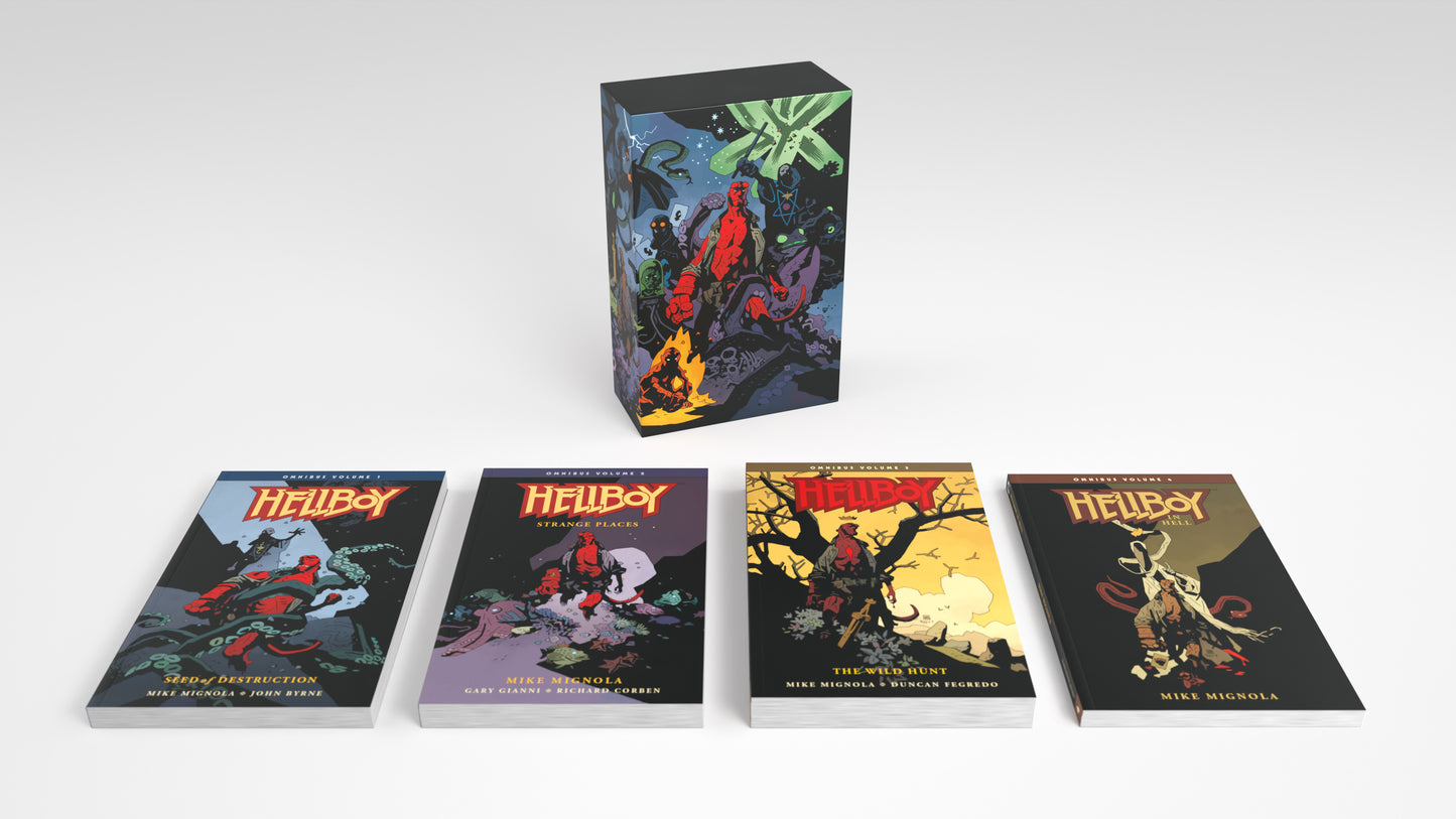 HELLBOY OMNIBUS BOXED SET (TP)