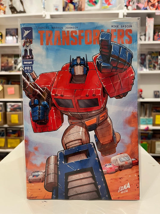 TRANSFORMERS #1 Tenth Printing Cvr E David Nakayama Var