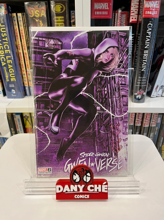 SPIDER-GWEN: GWENVERSE #2 UNKNOWN COMICS/STREET LEVEL HERO/COMIC TRADERS MARCO TURINI VAR