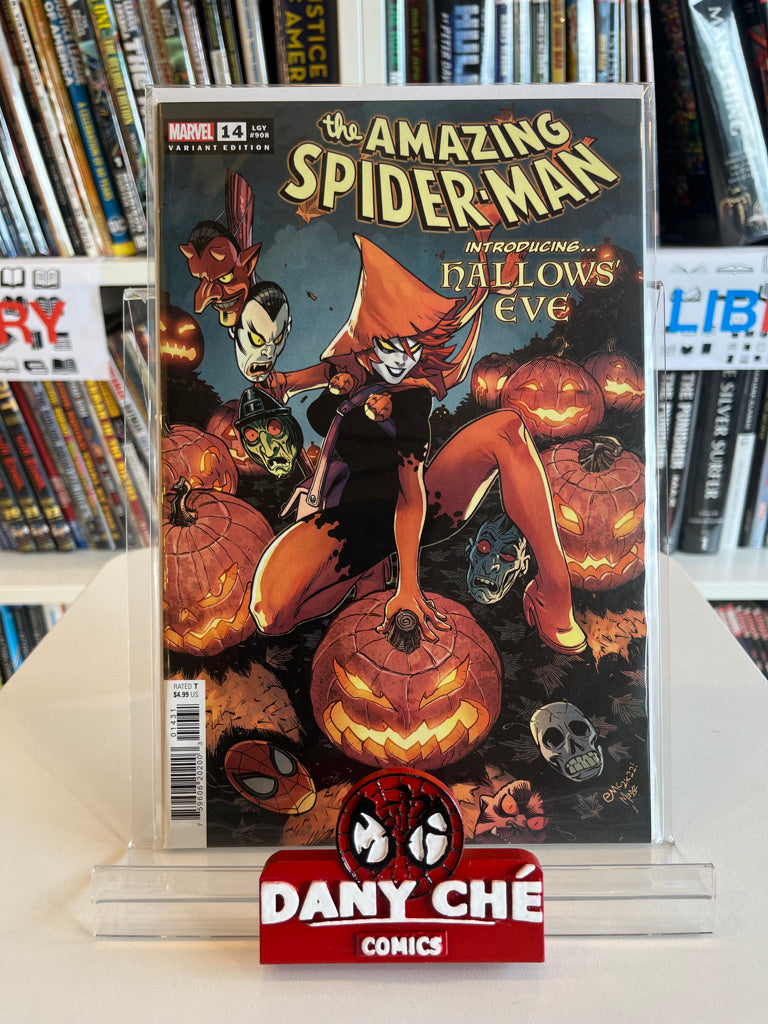 THE AMAZING SPIDER-MAN #14 ED MCGUINNESS HALLOWS' EVE VAR