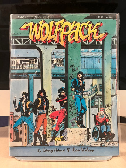 Marvel Graphic Novel  Vol. 31: Wolfpack First Printing (SC)