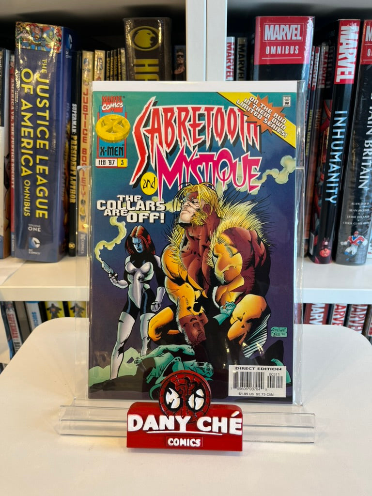 SABRETOOTH AND MYSTIQUE COMPLETE (SET OF 4)