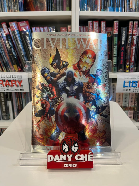 CIVIL WAR #1 (2025 FACSIMILE  MICHEAL TURNER  VAR)