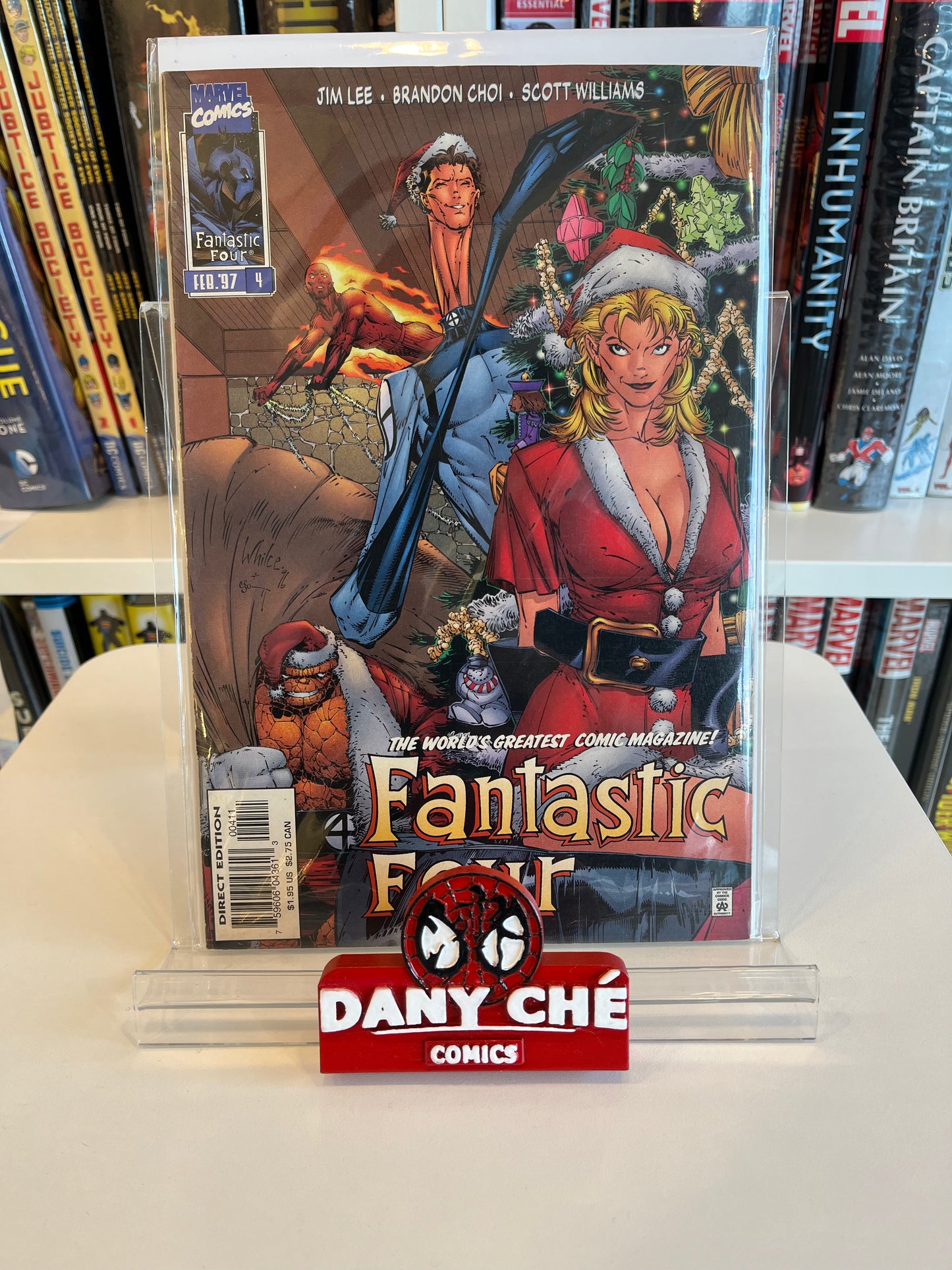 FANTASTIC FOUR #4 CHRISTMAS CVR