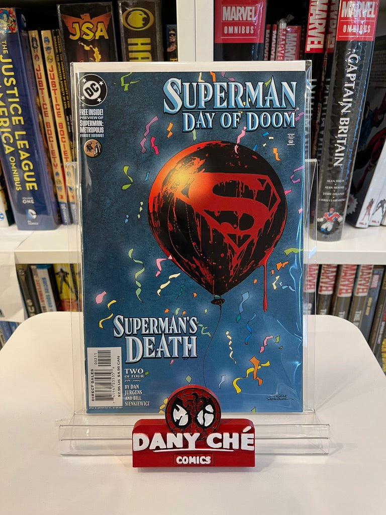SUPERMAN: DAY OF DOOM (SET OF 4)