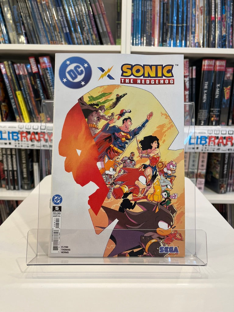 DC X Sonic The Hedgehog #5 (Main Cvr)