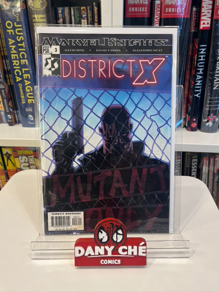 DISTRICT X #1-#6 (SET OF 6) - MR.M STORY ARC