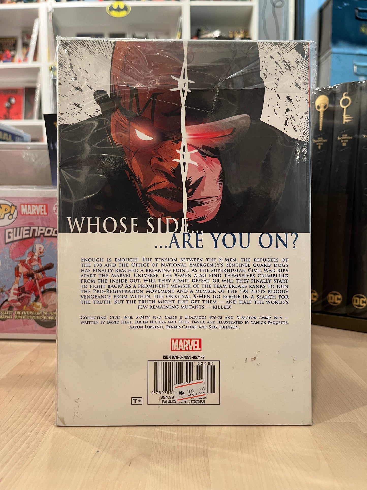 X-MEN : Civil War (softcover)