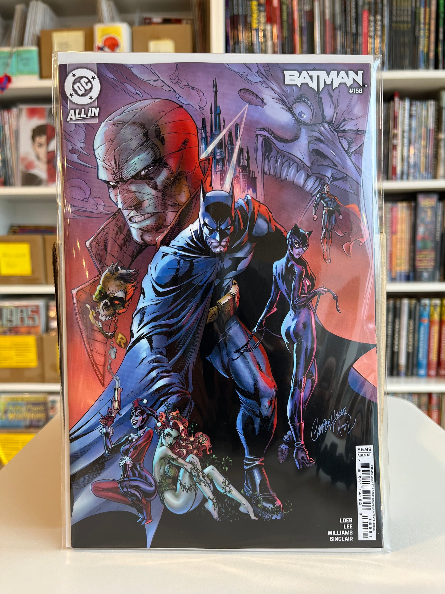 Batman #158 J. Scott Campbell