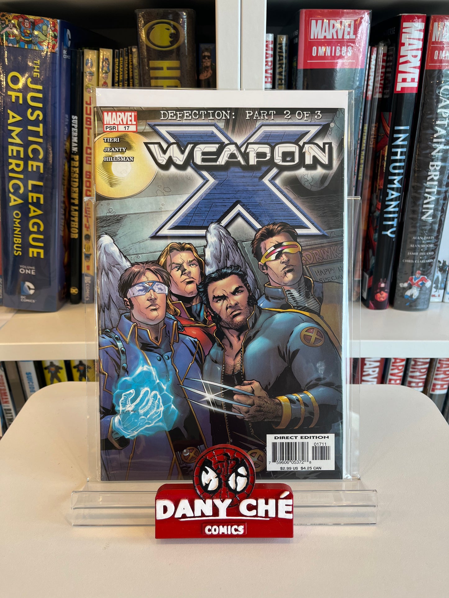 WEAPON X DEFECTION ARC COMPLETE (SET OF 5)