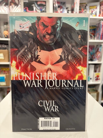 Punisher War Journal : Civil War #1
