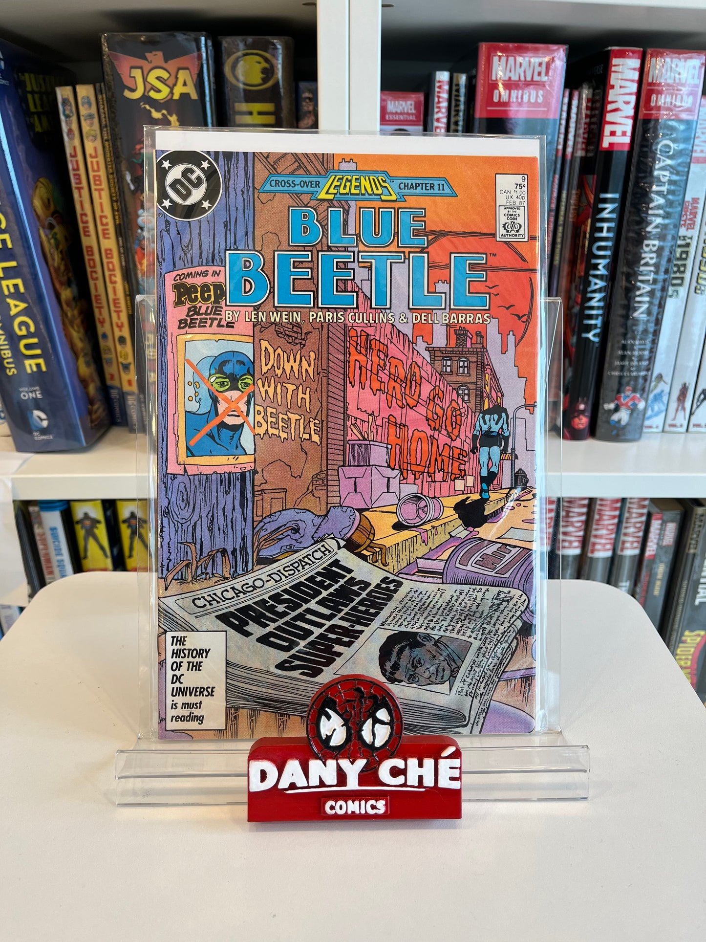 BLUE BEETLE #9