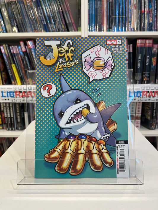 Jeff the Land Shark #1 (Second Printing Main Cvr)