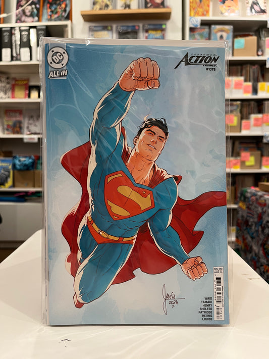 ACTION COMICS #1078 (CVR C MIKEL JANIN CARD STOCK VAR)